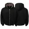 Sudadera Cárdigan con Estampado de Leopardo Transfronterizo de Comercio Exterior 2026 para Hombres y Mujeres, Chaqueta con Capucha de Retazos de Otoño, Estilo Fresco Suelto de Moda Callejera