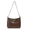 Bolsa Tote de Nicho Estilo Coreano para Mulheres 2026 Nova Tendência Moda Retrô Bolsa de Ombro Transversal Bolsa Kelly de Alta Qualidade