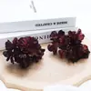 Flor Simulada Borda Queimada Cabeça de Hortênsia Acessórios Feitos à Mão DIY Decoração de Casa Acessórios para Headwear de Casamento Combinação Hanfu
