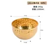 Cuenco martillado de acero inoxidable estilo coreano, cuenco de ensalada creativo profundo, adecuado para bares, KTVs, fruteros y cocina casera, también se puede usar como batidor de huevos