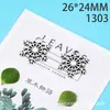 Fábrica de materiales para joyería al por mayor zakka aleación NIANXING 26*24mm copo de nieve retro