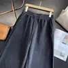 Calça milagrosa para emagrecer lã outono e inverno nova silhueta espessa quente emagrecimento corte tridimensional cordão formato casulo calça banana H100823