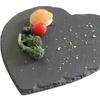 Fábrica de piedra artesanal Ouhai del condado de Xingzi, venta al por mayor de todo tipo de platos de pizarra, esteras para alimentos occidentales, tablas de cortar
