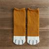 Calcetines Grues de Felpa para Piso para Otoño e Invierno, Calcetines Cálidos de Media Pantorrilla, Lindos Calcetines de Gato para Maternidad, Calcetines de Toalla con Suelas de Toalla Antideslizantes