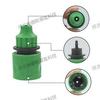 Conector de grifo al por mayor de fábrica, accesorios para equipos de riego de invernaderos de jardín, conector universal, conector rápido de tubería de agua.