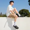 Zuecos de verano para hombre, nuevo estilo, uso bidireccional, zapatos de playa antideslizantes, versión coreana casual transfronteriza, pantuflas transpirables de suela blanda