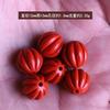 Proteção Natural de alto conteúdo cinábrio vermelho areia abóbora contas Diamante Estrela Lua Bodhi handmade diy acessórios soltas contas