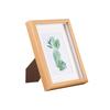 Marco de Fotos Rectangular Moderno Minimalista Creativo Hecho a Mano Personalizado para Exhibición Horizontal y Vertical Venta al por Mayor 5 pulgadas 6 pulgadas 7 pulgadas 8 pulgadas de Madera