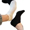 Calcetines de Algodón Finos de Verano para Mujer, Calcetas Tipo Barco con Agarre Antideslizante de Silicona, Calcetas Cortas de Corte Bajo, Calcetines Invisibles de Algodón con Malla Transpirable