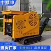 Exportado a Sudamérica Trituradora de Orugas Htjc430 Trituradora de Mandíbula Pequeña 18Hp Trituradora de Residuos de Construcción