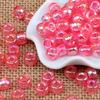 Cuentas de color AB de 6*9 mm, acrílico, color, agujero grande, para pulsera de niños, tocado para el cabello con cuentas, cuentas sueltas, aproximadamente 1870