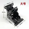 Bisagra Auto-Bloqueante Pequeña de 90 Grados Conector de Acero Inoxidable para Patas de Mesa, Muebles, Mesa de Café Plegable de Ángulo Recto, RV