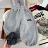 Pantalones de Chándal con Forro de Polar para Niños Invierno 2025 Nuevos Joggers de Polar para Niños Pantalones Elásticos con Puño para Niños Pequeños