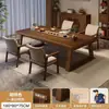 Juego de mesa y sillas de té: una mesa y cinco sillas, mesa de centro para sala de estar, hogar, balcón, mesa de té pequeña, soporte para té, oficina, mesa de té grande para preparar té
