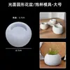 Artesanal DIY Resina Epóxi Gesso Cimento Garrafa Ab Cristal Cola Vaso Molde de Silicone Ferramentas de Lixamento Coleção