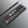 Adecuado para Dongfeng Coche Moviendo Número de Placa Fengshen Ax7/5/4/3 Yixuan Max Estacionamiento Temporal Tarjeta de Movimiento de Coche