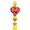 Accesorios con cuentas pequeños accesorios cuentas de goma suave materiales para accesorios de bricolaje al por mayor dibujos animados médicos cuentas sueltas accesorios para joyería