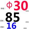 Resorte de molde amarillo de acero de aleación importado, alambre plano rectangular, resorte de compresión estándar japonés SWF, carga más ligera TF de alta temperatura