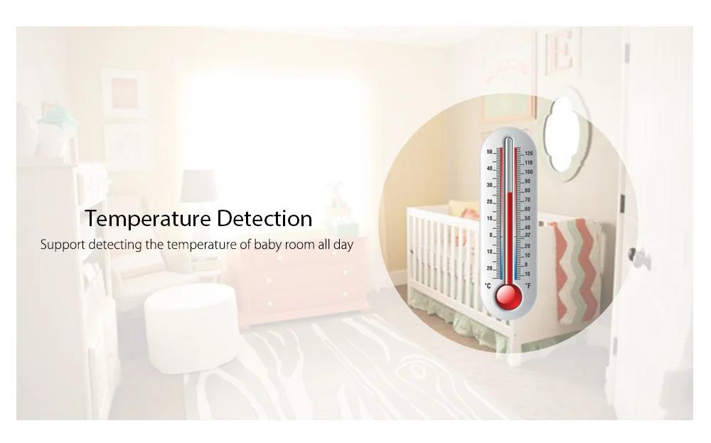 SP880 wireless digital baby monitor wireless audio video mini smart baby monitor camera