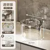 Jarra de Agua Fría de Aspecto Elegante y Gran Capacidad para Uso Doméstico con Tapa, Recipiente Sellado para Jugos, Contenedor de Plástico Transparente para Bebidas Heladas para Acampar