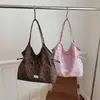 Estampado de leopardo de otoño, estilo relajado, gran capacidad, nueva moda 2026, ligero, simple, versátil bolso de hombro, bolso tote, bolso cruzado