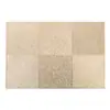 Tapete protector de mesa de PVC con relieve dorado y diseño de rejilla hueca, superventas transfronterizo, tapete aislante del calor para comercio exterior, decoración de mesa de boda