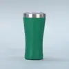 Amazon transfronterizo vaso pequeño de vino de 6 oz portátil Mini taza de cintura pequeña Taza para coche aislamiento conservación del frío taza de helado de acero inoxidable