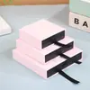 Caja flotante de película de PE transfronteriza para accesorios, joyería, anillos, pulseras, caja de almacenamiento extraíble, al por mayor en stock