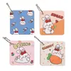 Mini Caderno Fofo para Estudantes, Caderno de Vocabulário de Bolso com Argolas, Caderno de Folhas Soltas, Prêmio de Presente Infantil