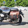 Coche muscle Wolf adecuado para Longjia V Tu 250 bolsa lateral bolsa de lona bolsa para portátil de negocios maletín modificación con portabultos de liberación rápida