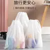 Bolsa para Ropa Sucia de Fitness Bolsa de Almacenamiento para Zapatos de Viaje Bolsa Impermeable Bolsa para Ropa Interior y Ropa Bolsa con Cordón para Ropa Húmeda