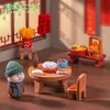 Micro Paisagem Criativa Bolinhos de Ano Novo Produtos de Ano Novo Saco da Sorte Brinquedo de Comida Casa de Bonecas Decorações DIY Acessórios Mini Enfeites Pequenos