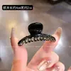 Presilha Versátil Pequena de Garra com Strass Estilo Coreano para Mulheres, Presilha Lateral de Princesa para Cabelo, Presilha de Franja Estilo Novo, Grampo para Cabelo Solto, Presilha Tendência para Meio Preso