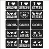 Deng Ziqi glitter rosto adesivos concerto estrelas ao redor deve ajudar oco glitter rosto adesivos modelo glitter cola adesivos de rosto