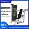 Yimai Treinador de Empurrar Ombro Comercial Sentado Empurrar Ombro Supino Levantar Ombro Força do Ombro Equipamento de Fitness para Academia