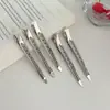 Pinza de Cabello con Forma de Calavera Superior, Raíz de Artefacto, Pinza Esponjosa, Pinza Lateral, Pinza Fija para el Cabello, Pasador sin Rastro, Pinza de Posicionamiento de Flequillo Tipo Pato