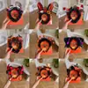 Nuevo Sombrero de Halloween: Diadema de Felpa Cabeza de Fantasma de Calabaza, Diseño Único y Exquisito, Disfraz de Cosplay, Accesorio Divertido para el Cabello para Mujeres