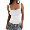 Estilo de garota popular Y2K europeu e americano top camisola sexy versátil roupas femininas 2026 verão novo modelo estação independente da Amazon