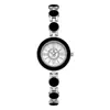 Reloj de cuarzo de lujo de alta calidad para mujer, reloj de pulsera redondo moderno y a la moda, adecuado como accesorio o regalo