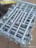 Suporte Espiral de Placa com Tubo de Aço Oco Ajustável para Construção, Suporte de Parafuso de Óleo para Pontes, Estrutura Externa Galvanizada