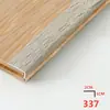 Tiras Adhesivas de PVC para Bordes de Piso de Madera, Tiras de Umbral, Tiras de Cierre de Ángulo Recto Grandes en Forma de 7, Tiras de Borde para Armarios