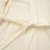 Otoño e invierno Nuevo chaleco de punto suelto cómodo de manga larga pantalones pijama conjunto de tres piezas exclusivo transfronterizo ropa de casa al por mayor