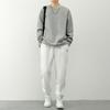 Terno Masculino 2024 Primavera e Outono Novo Waffle Moda Jovem Cor Sólida Manga Longa Casual Esportivo para Homens