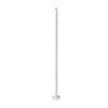 Suporte universal de liga de alumínio telescópico branco para monitor, suporte para projetor, suporte para cabeça de câmera, tipo I, instalação geral