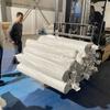 Telha de aço colorida chapa de ferro autoadesiva à prova d'água material em rolo telhado de construção rachadura à prova d'água reparo de vazamento superfície de folha de alumínio material em rolo à prova d'água para telhado