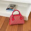 El popular bolso pequeño cuadrado de estilo coreano para mujer de este año es el nuevo modelo de verano 2026 con un elegante diseño a cuadros, adecuado para ir al trabajo y como bolso de hombro o cruzado.