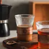 Nuevo Juego de Tazas de Té para Invitados en Sala de Estar Estilo Chino, Taza con Forma de Cintura, Vaso para Jugos, Taza de Café, Vaso de Vidrio Resistente a Altas Temperaturas