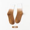 Calcetines Tie-Dye para Mujer, Calcetines Coloridos Teñidos por Suspensión, Calcetines de Algodón Degradados para Parejas, Calcetines Altos hasta Media Pantorrilla con Estilo Urbano, Casuales y Versátiles