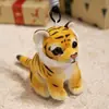 Juguetes de Peluche de Animales Realistas Transfronterizos: Figuritas y Adornos de Tigre Pequeño, Panda, Jirafa, Leopardo, León