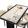 Mantel Pequeño Fragante Estilo Francés, Impermeable, Resistente al Aceite, Lavable, Mantel para Mesa de Café, Lujo Ligero, Sensación de Alta Gama, Protector de Mesa Resistente al Calor